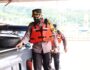 Bantu Percepatan Vaksinasi Lansia, Kapolresta Samarinda Belusukan dengan Speed Boat
