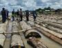 Polisi Amankan Ratusan Batang Kayu Ilegal Senilai 3 Miliar di Kukar
